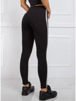 Legíny RV LG R4766.06 černá a stříbrná