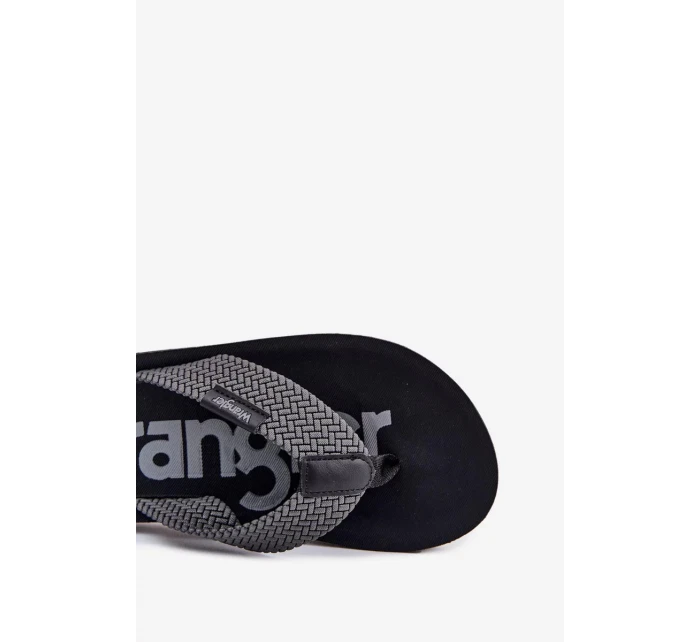 Pánské žabky WRANGLER ZANE FLIPFLOP MEN LOW – šedé Pánské žabky WRANGLER ZANE FLIPFLOP MEN LOW – šedé