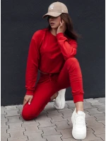 Dámská klasická mikina červená Dstreet model 21978482 - FashionStreet Dámská klasická mikina červená Dstreet model 21978482 - FashionStreet