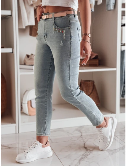 Dámské úzké džíny BLINGBLING blue FashionStreet UY2451