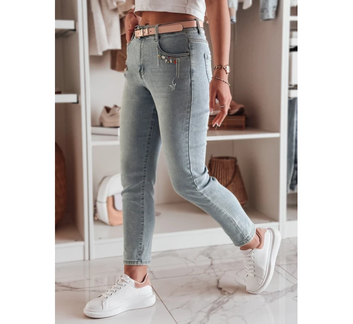 Dámské úzké džíny BLINGBLING blue FashionStreet UY2451