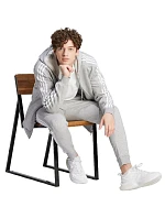 Mikina Essentials Fleece 3Stripes FullZip M model 19572230 - ADIDAS Mikina Essentials Fleece 3Stripes FullZip M model 19572230 - ADIDAS