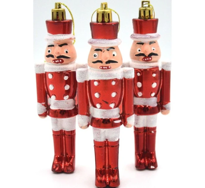 PŘÍVĚSEK LOUSKÁČEK NA OŘECHY 3 KS