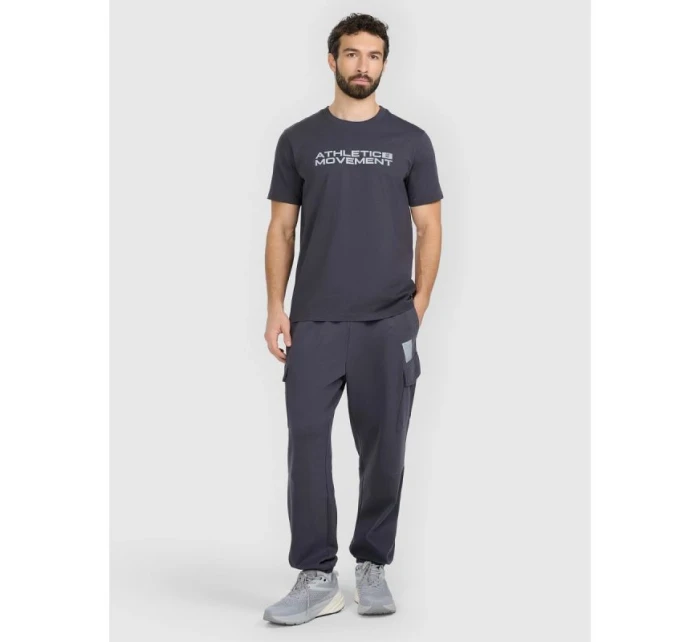 Pánské tepláky typu jogger 4F 4FRAW25TTROM1694-22S