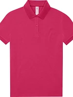 B&C My Polo 180 /women Dámské piqué polo 01.W461 meta fuchsia
