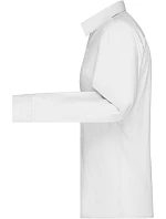 JN 677 Popelínová halenka s dlouhým rukávem model 22436561 white - Daiber JN 677 Popelínová halenka s dlouhým rukávem model 22436561 white - Daiber
