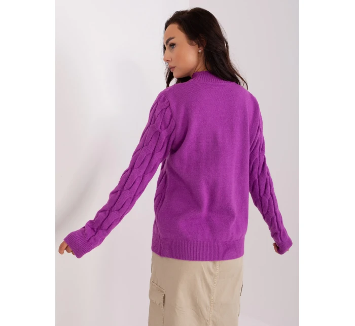 Jumper AT SW 2235.00P tmavě fialový Jumper AT SW 2235.00P tmavě fialový