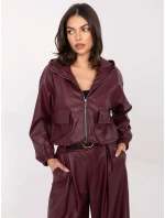 Kurtka IT KR model 21465942 bordowy - FPrice Kurtka IT KR model 21465942 bordowy - FPrice