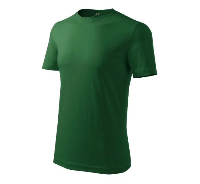 Classic New tričko pánské lahvově zelená