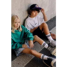 Dámské ponožky s proužky