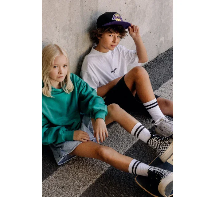 Dámské ponožky s proužky