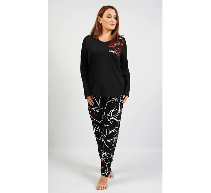 Dámské pyžamo dlouhé Butterfly