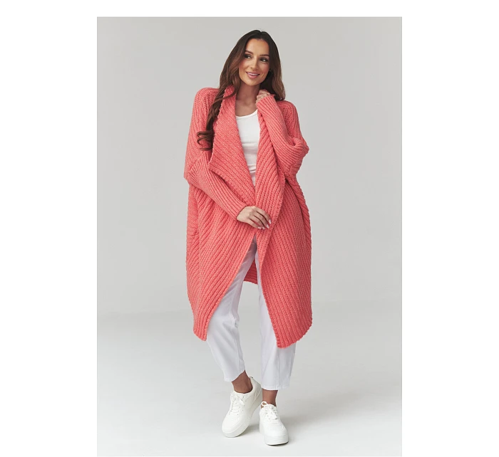 Svetr na zapínání  model 226878 Makadamia