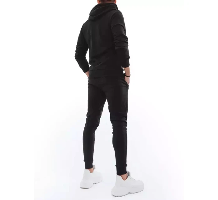 FashionStreet černá pánská tepláková souprava AX0432 FashionStreet černá pánská tepláková souprava AX0432