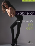 Gabriella punčocháče 120 Mikrovlákno 3D 50 den 5-XL Gabriella punčocháče 120 Mikrovlákno 3D 50 den 5-XL