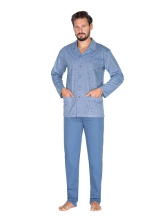 Pánské pyžamo model 21050350 light blue plus - Regina