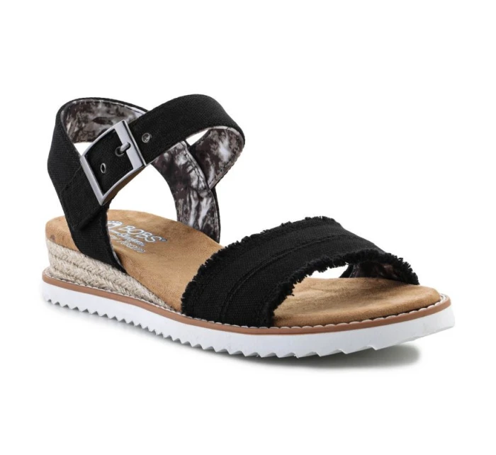 Skechers Espadrilles sandály BOBS Adobe Princess W 113541-BLK