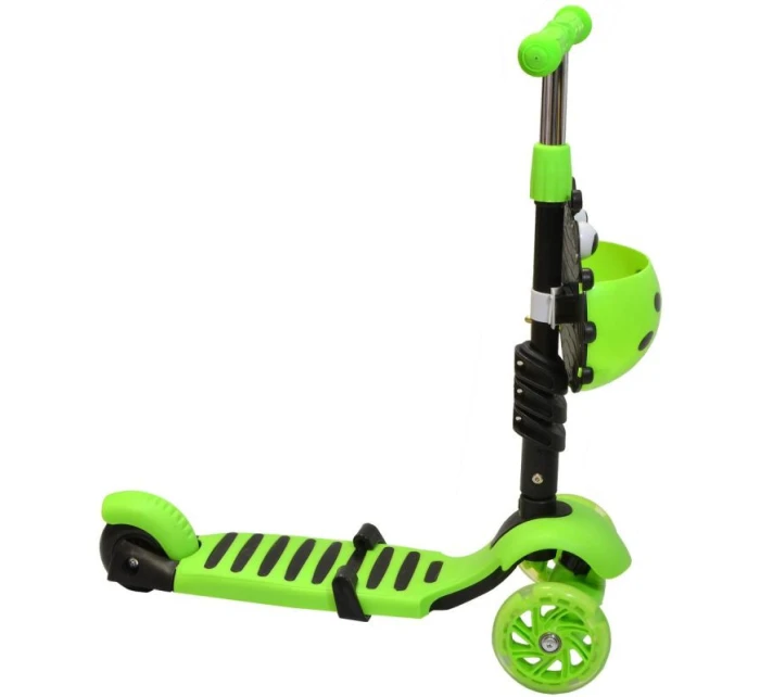 BALANCE SCOOTER 3V1 ENERO LADYBIRD GREEN