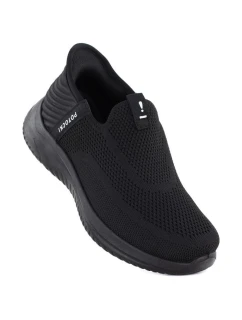 Dámská slip on sportovní obuv černá Potocki BK01312