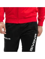 Givova Tuta tepláková souprava Givova One M TT012 1210 červená/černá