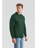 Fruit of the Loom Premium Polo LSL Piqué polo s dlouhým rukávem 16.3310 athletic heather Fruit of the Loom Premium Polo LSL Piqué polo s dlouhým rukávem 16.3310 athletic heather