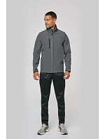 PA 323 3vrstvá softshellová bunda s rukávy marl dark grey model 22512759 - Kariban ProAct