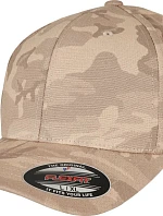 Flexfit 6277CS/6277LC/6277VC 6 panelová Flexfit kšiltovka 55.277C dark beige camo