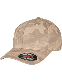 6 panelová kšiltovka dark beige camo model 22433530 - Flexfit