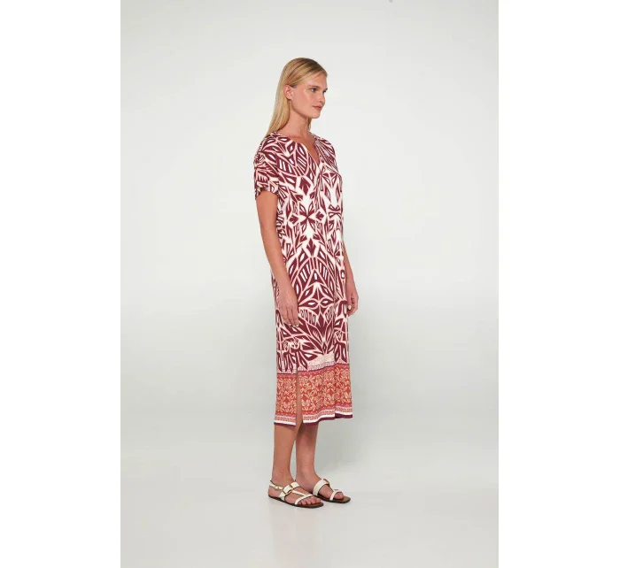 Vamp - Dlouhé šaty s potiskem 20487 - Vamp