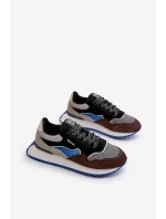 Pánské tenisky Big Star NN174322 Memory Foam System hnědo-černé Pánské tenisky Big Star NN174322 Memory Foam System hnědo-černé