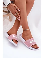 Dámské pantofle model 22089608 Růžové - Lee Cooper Dámské pantofle model 22089608 Růžové - Lee Cooper