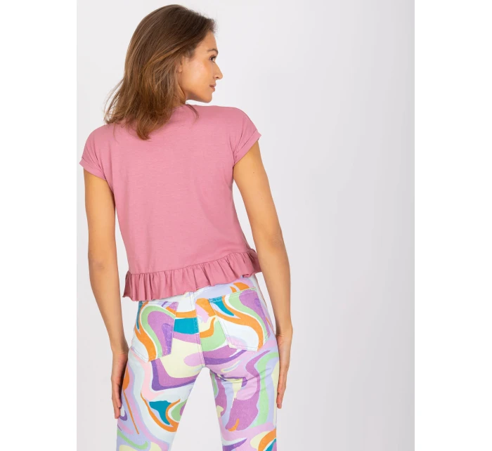 Tričko TW TS 1053.21X tmavě růžová