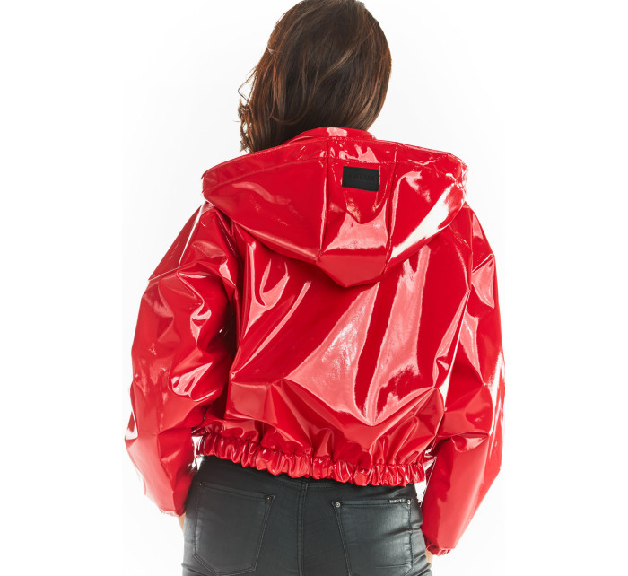 Dámská bunda model 17440010 červená - awama