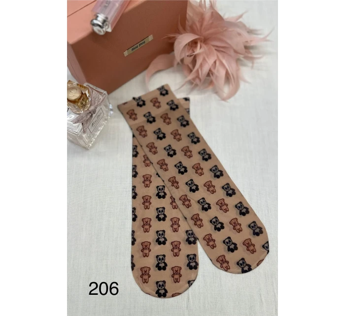 Dámské vzorované ponožky model 7465057 20 den - Magnetis