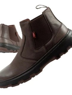 Lee Cooper pánské boty sable boty boty boty smart kůže