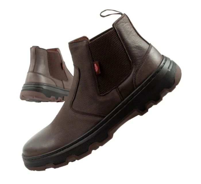 pánské boty model 21721688 boty boty boty smart kůže - Lee Cooper