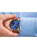 Pánské hodinky Giewont Chronograph Sapphire Brown and Blue GW5630-A6