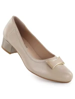 Dámské béžové lodičky Jezzi 200-15 Dámské béžové lodičky Jezzi 200-15