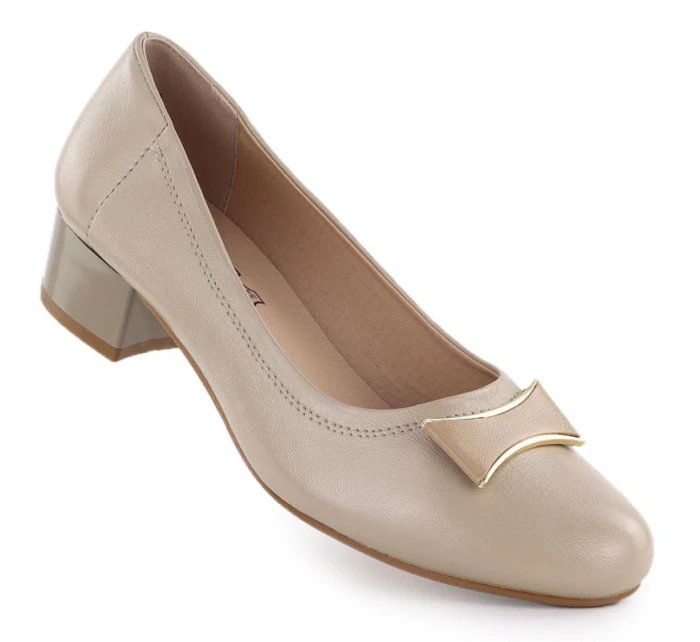 Dámské béžové lodičky Jezzi 200-15 Dámské béžové lodičky Jezzi 200-15