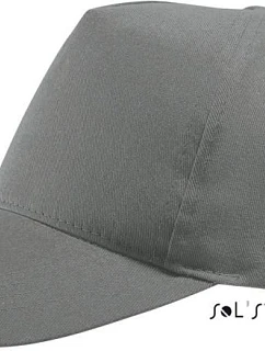 SOL'S Buzz 5 panelová kšiltovka model 22461061 dark grey