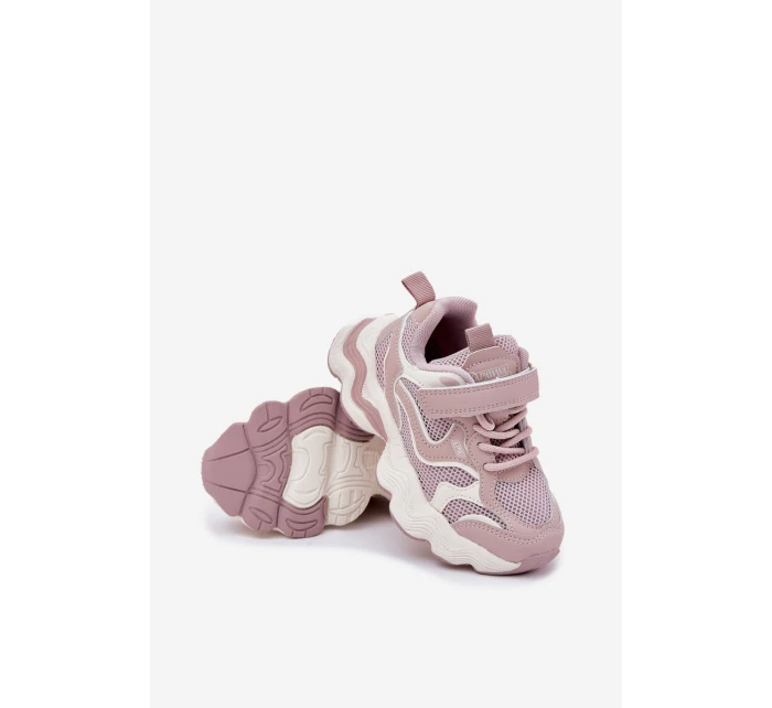 Dětské tenisky na silné podrážce růžové model 21692414 - Boto