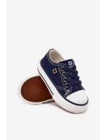 Dětské Klasické Tenisky Big Star DD374162 Tmavě Modré Dětské Klasické Tenisky Big Star DD374162 Tmavě Modré