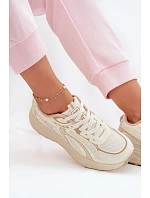 Dámské sportovní tenisky Big Star model 22073688 HIPOLY SYSTEM Béžové - Big Star Shoes