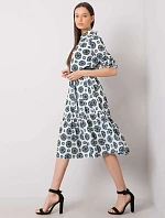 Šaty LK SK 508525.17 bílé a zelené