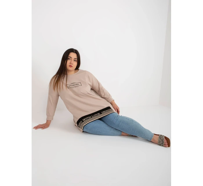 Tunika RV TU 7779.69 béžová Tunika RV TU 7779.69 béžová