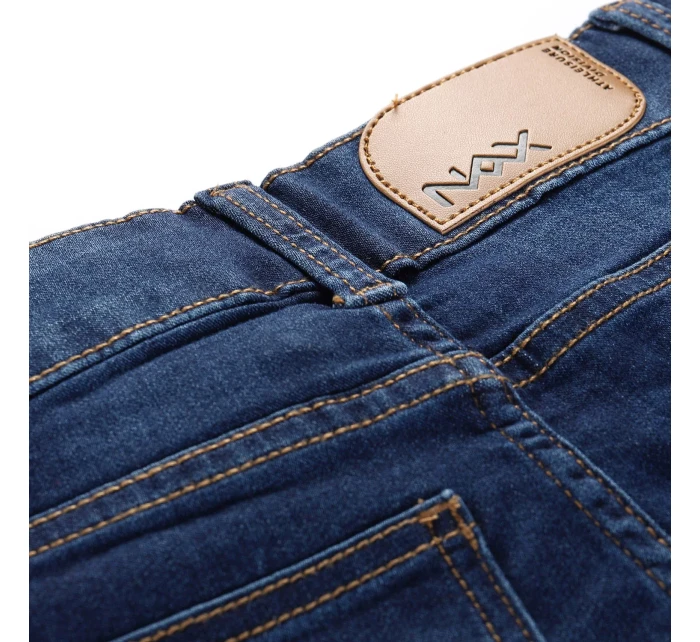 Dětské jeansové kraťasy nax NAX EDGO blue bell