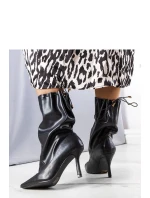 Boty na podpatku model 206422 Solea Boty na podpatku model 206422 Solea