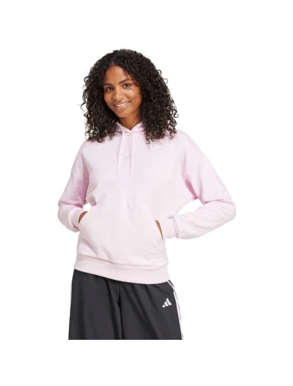 Dámská mikina adidas Essentials Small Logo Feel Cozy Hoodie pink JN1856 Dámská mikina adidas Essentials Small Logo Feel Cozy Hoodie pink JN1856