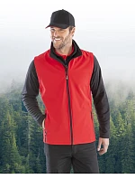 R Pánská 2vrstvá softshell vesta "Printable" 30. black/black model 22428272 - Result