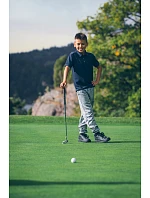 Cutter & Buck Polo Solid Junior Dětské funkční polo black model 22458898 Cutter & Buck Polo Solid Junior Dětské funkční polo black model 22458898